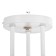 Gabriel chandelier 3x60W E27 white 46x46x28cm