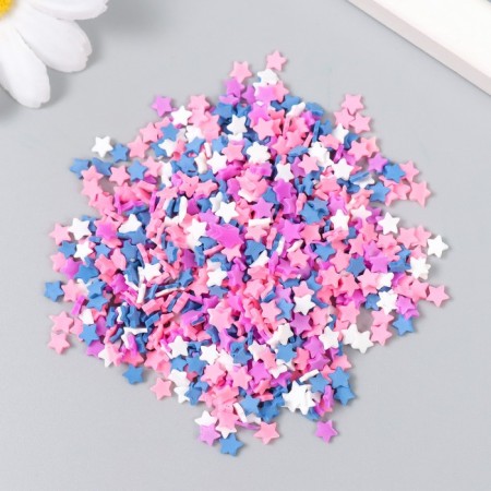 Decor for creativity plastic "Starfetti" 0.5 cm 20 g