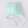 A cap on ties with ears children's kinderlitto "New stars", age 6-12 months, color mint