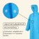 Maclay raincoat, hiking, p. M, blue color
