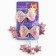 Hair clips with a shaker "The smallest", 2 pcs., 5.5 x 3 x 1 cm