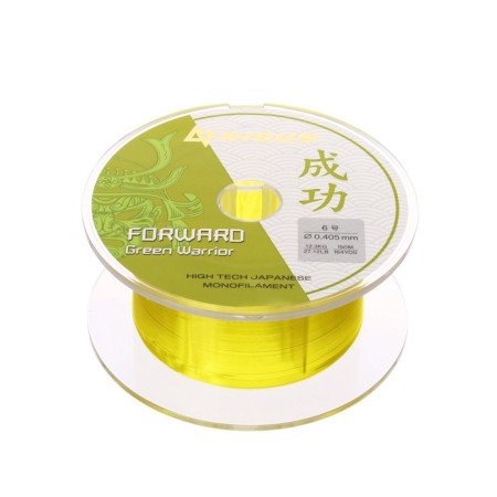 Nisus Forward Warrior fishing line, diameter 0.405 mm, test 12.3 kg, 150 m, green