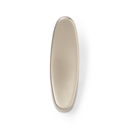 Furniture hook CAPPIO PLATE, one -rod, matte nickel color-2