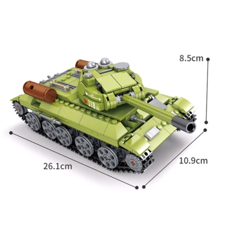 Designer "Tank T-34", 578 details-4