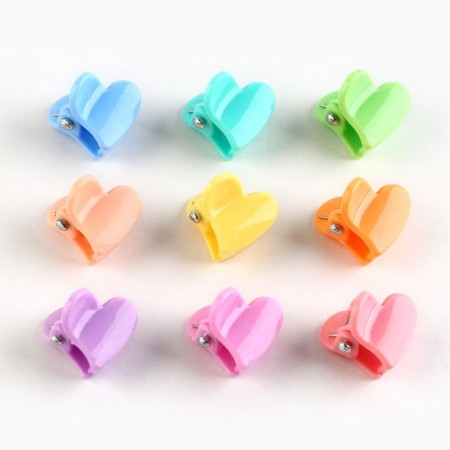 Hair crab, mini, set “for the most tender”, 100 pcs., Krasbik size 1.5 x 1.5 cm-3