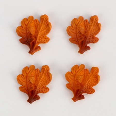 Miniature Puppet "Autumn Leaf", set of 4 pcs., Size 1 pc. - 2 × 2 × 0.5 cm-2