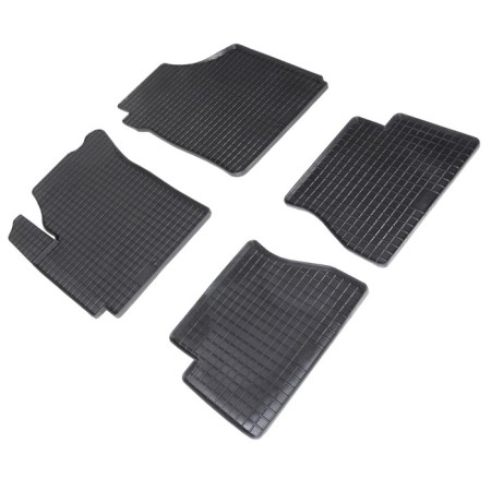 Rubber rugs ’grid’ for Kia Picanto 2005-2011