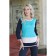 Female jumper, size 48, turquoise color