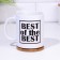 Sublimation mug "Best of the Best", with application