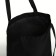 A shop bag without fastening, from textiles, black color