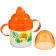 Children's player with solid nose "Girafik", 150 ml., With handles, color orange color
