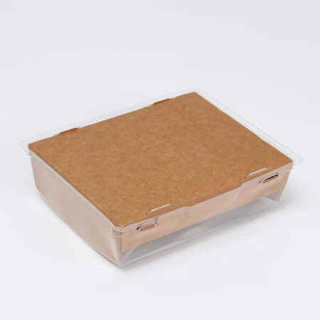 Packaging for products with a transparent dome, 18.5 x 14 x 5.5 cm, 1l-1