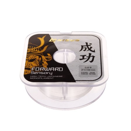 Nisus Forward Sensory fishing line, diameter 0.148 mm, test 2.1 kg, 100 m, transparent