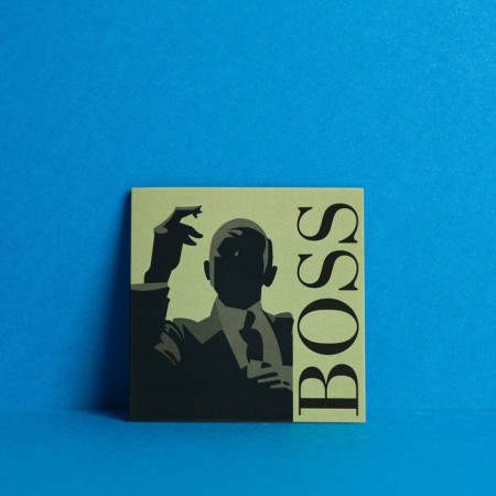 A set of mini - postcards to a “real man”, 10 pcs, 7 × 7 cm-3
