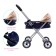 Stroller for dolls, metal frame, universal