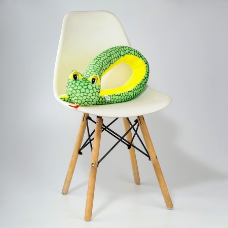 Soft toy "Snake", 100 cm, green color