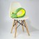 Soft toy "Snake", 100 cm, green color