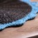 Wicker rug round 38 cm