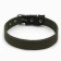 The collar of a canvas two-layer, 68 x 3.5 cm, Osh 30-55 cm, dark green