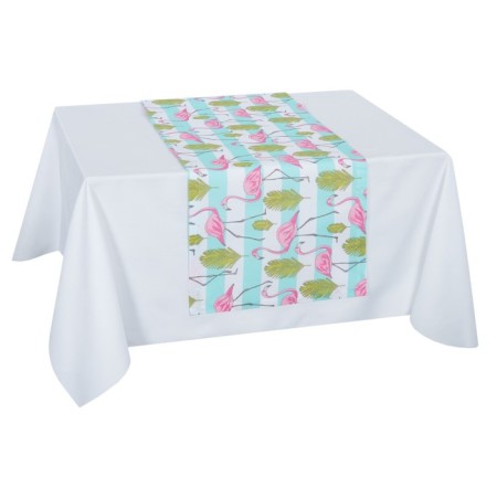 Dining Flamingo table, size 40x140 cm, pink color-2