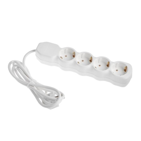 Extension cord Luazon Lighting Eco, 4 sockets, 1.7 m, 16 A, 3500 W, PVS 3x1 mm2, s/k-1
