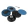 A set of tundra circles, stainless steel, 2 coral, petal, grinding, 75 mm