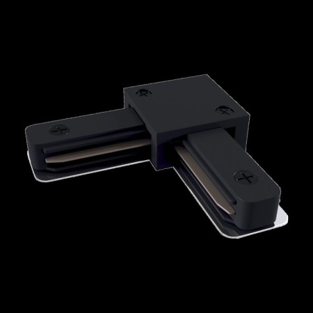 The Connector L-shaped for the Technical tra001CL-11B, 7x7x1.7 cm, black color is black-4