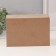 Casket wood 4 boxes "chest of drawers. Different textures" 10x20x13.5 cm