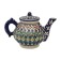 Rishtan ceramics "Patterns", 700 ml, blue
