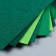 A set of felt (soft) 1 mm 20x30 cm 10 sheets. Green assorted