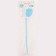 Skewers "Easter rabbit", blue color