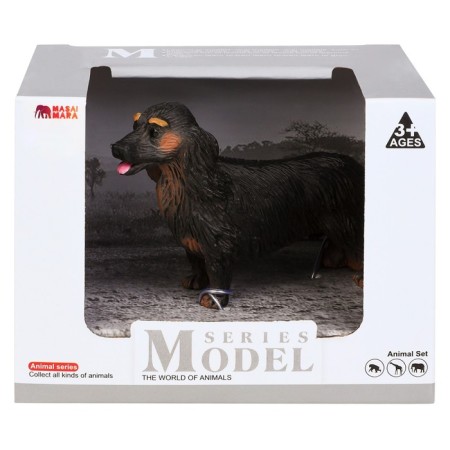 Figure "On the farm: long -haired dachshund"-6