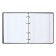A notebook on rings of 80 sheets in the gravity cell, with a shift block, a solid cover, glossy lamination, block 60 g/m2