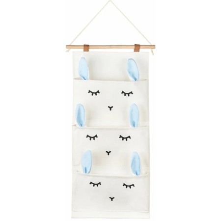 Suspension Organizer "Rabbit", 30x64 cm, sky blue