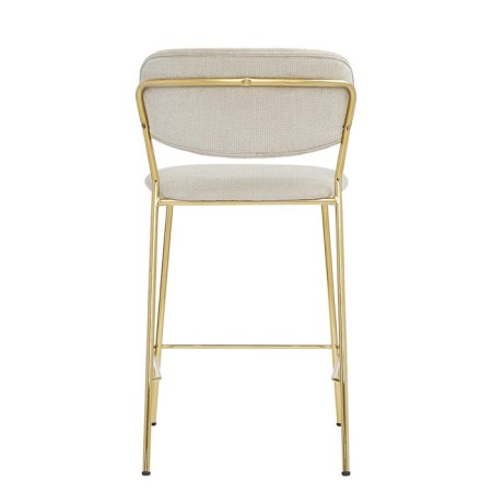 Semi -barl chair Eirill, 555 × 475 × 900 mm, Shenill, color gray-4