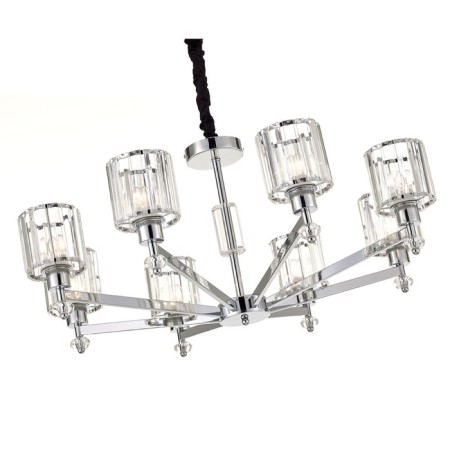 Lamp with a universal mount 8x60W E27, size 84x84x37/90 cm-1