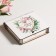 Pionois rings box, 10 x 9.5 x 2cm, white, MDF