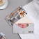 Money envelope "Congratulations!" Silver background, 17x8 cm