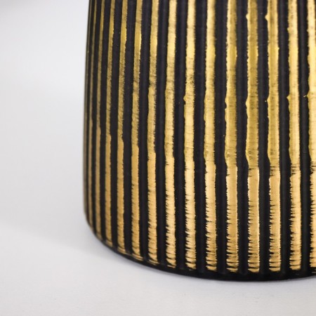Jolani lamp E14 40W Black with a golden patina 23x23x36.5 cm Risalux-3