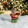 Christmas decoration "Bear with honey" 12 cm, mix