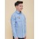 Surchashka upper for boys, height 128 cm, blue color
