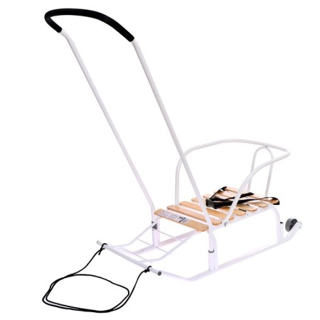 Sled "Timka 5 comfort", white color-6
