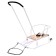 Sled "Timka 5 comfort", white color