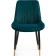 SEDA 1 Metal/velor, black/green 52x60x87 cm stool