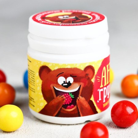 Жевательная резинка «Антигрустин»: со вкусом тутти-фрутти, 40 г.-2