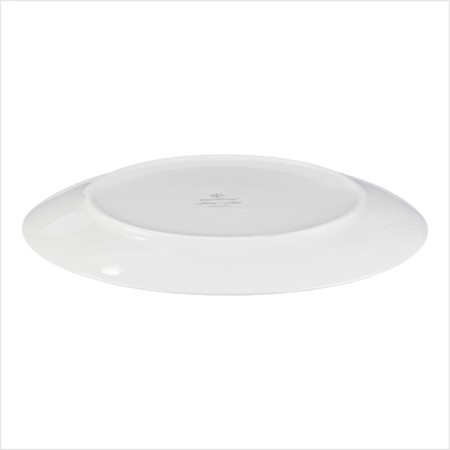 New Year's plate "Winter Forest", 27 × 2.2 cm, white color-2