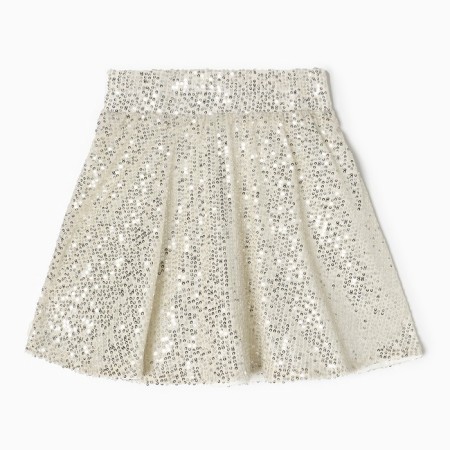 KAFTAN siege skirt size 36 (134-140 cm), silver-4