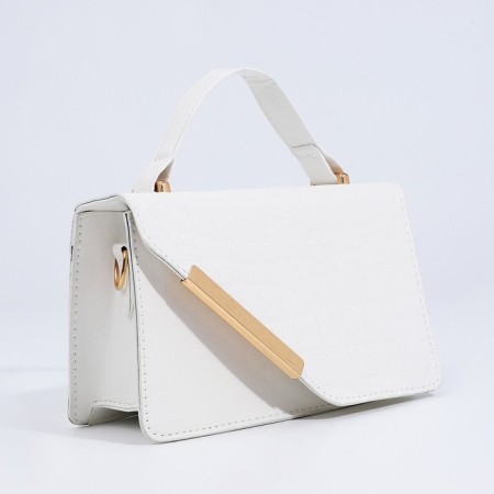 Bag Messenger with lightning, white color-2