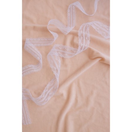 Capricon lace, 30 mm × 10 ± 1 m, white color-4