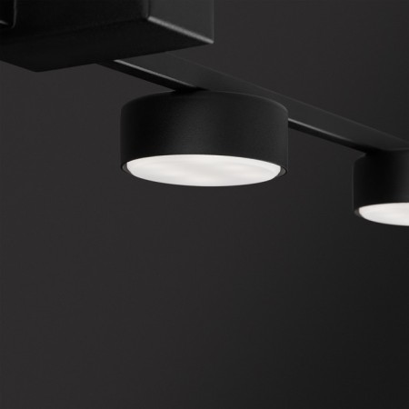 Freya FR5363CL-03B TACTIC, 590x125x60 mm ceiling lamp, GX53, 3x24W, black color-6